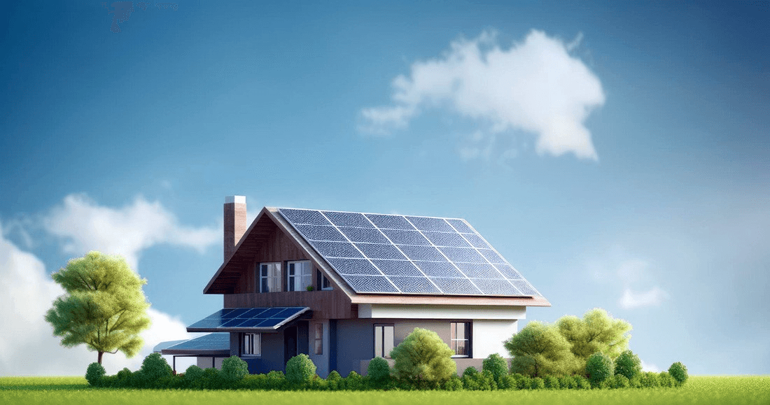 Solar Powered House